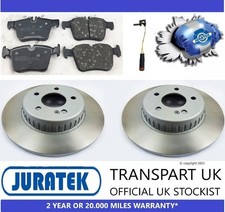 For Mercedes C-Class Rear Brake Discs and Pads and Wire W205 C205 S205 2014 On