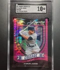 2021 Panini Chronicles - Crusade Aaron Judge #13 Pink Pulsar SGC 10