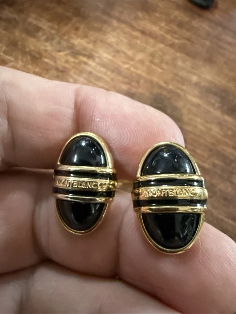 Montblanc Gold Cufflinks for Men for sale - eBay