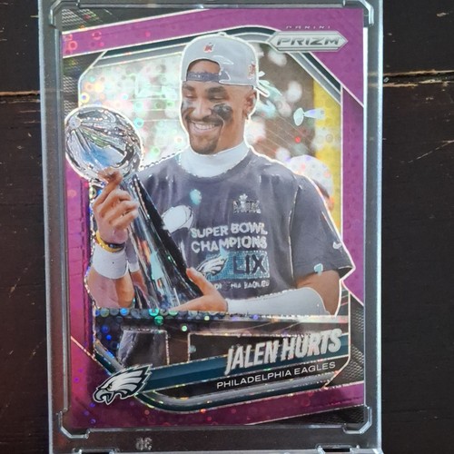 Jalen Hurts #228 2025 Panini Prizm No Huddle card