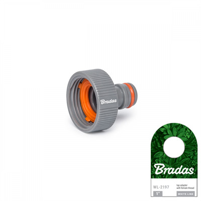 Bradas - WHITE LINE Hahnanschluss 1'' Innengewinde