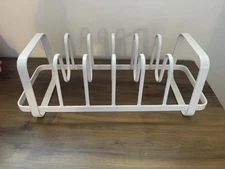 Kitchen Pot Pan Kid Organizer White 