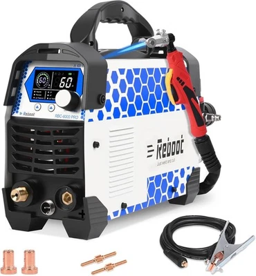 Reboot RBC6000 PRO 60A Plasma Cutter 230V IGBT | PT31 Roller for Easier Cutting, - Image 1 of 4