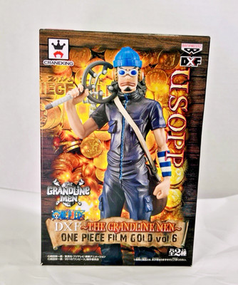 Banpresto One Piece Usopp DXF The Grandline Men Vol.6 Film Gold Figure