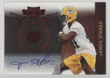 2010 Panini Plates & Patches /449 James Starks #142 Rookie Auto RC