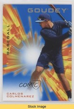 2021 Upper Deck Goodwin Champions Goudey Royal Blue Carlos Colmenarez READ 6f8
