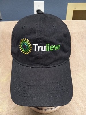 Black - Trulieve  - Adjustable Baseball Hat   