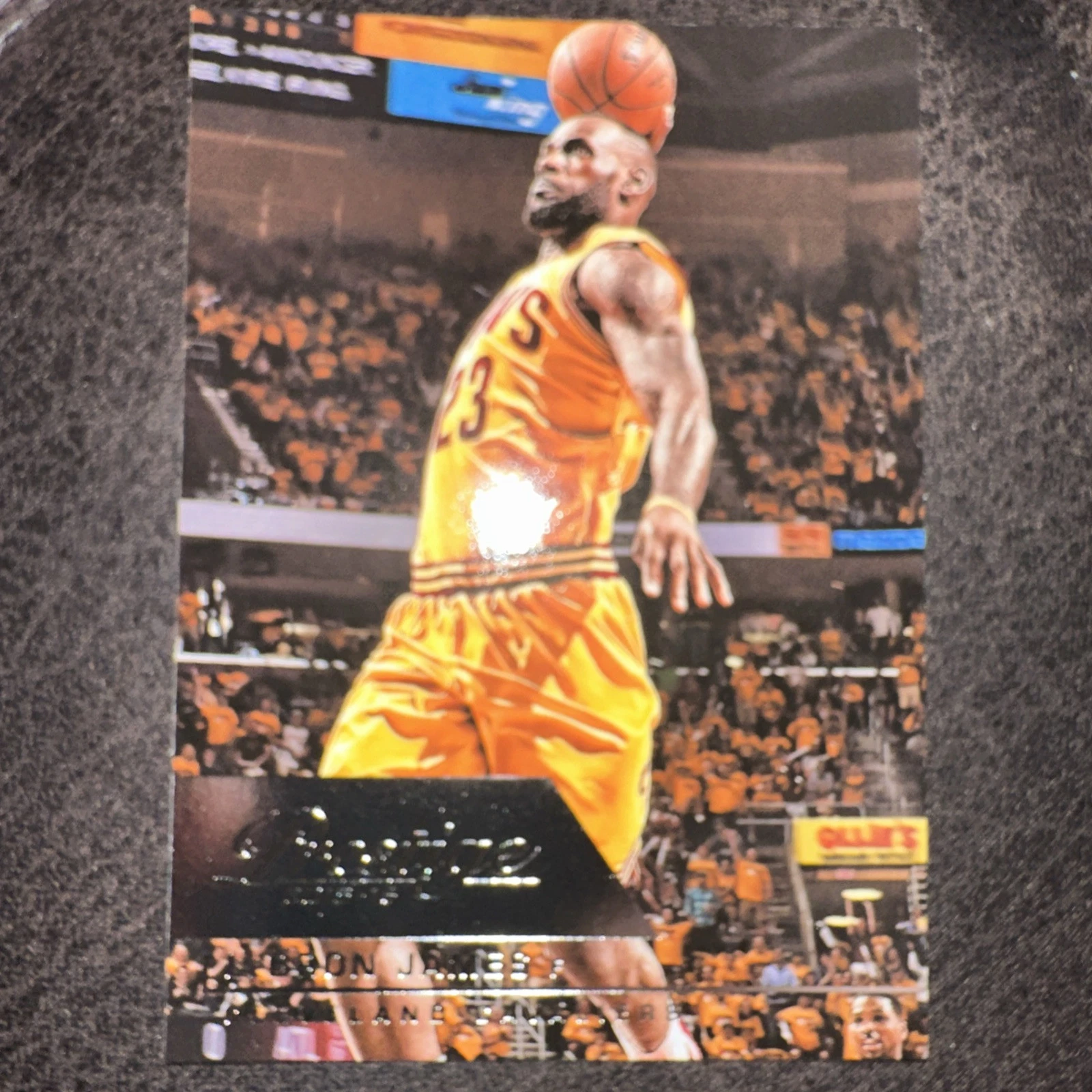 Lebron James trading card