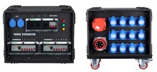 380V Audio Lighting Power Distro Box Equipment 63A 3 Phase CEE Power Supply Elec