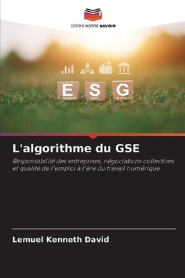 L'algorithme du GSE by Lemuel Kenneth David (French) Paperback Book
