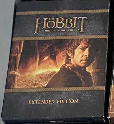 The Hobbit: The Motion Picture Trilogy (Blu-ray) EXTENDED EDITION 3-Film Set