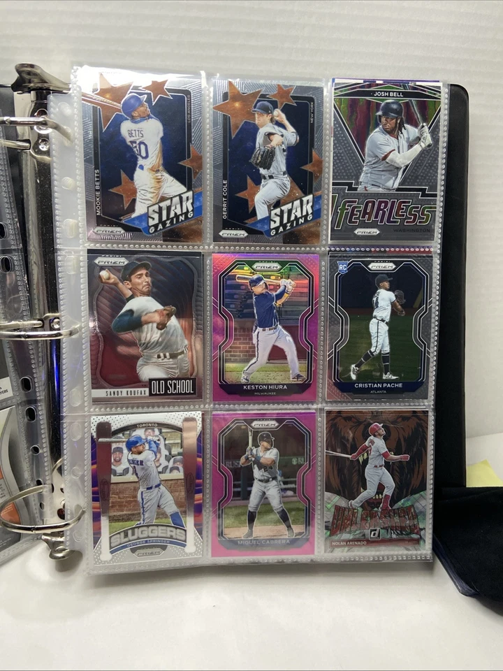 Лот из 162 бейсбольных карточек — 2021 Prizm & 2022 Donruss RC, вставки + параллели ЧИТАЙТЕ! - Изображение 4 из 4