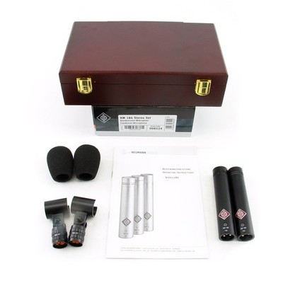 Neumann KM 184 Microphone Professional Small Diaphragm Condenser Cardioid New 