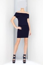 NEW BCBGMAXAZRIA KNIT COWLNECK SWEATER DRESS SIZE XXS