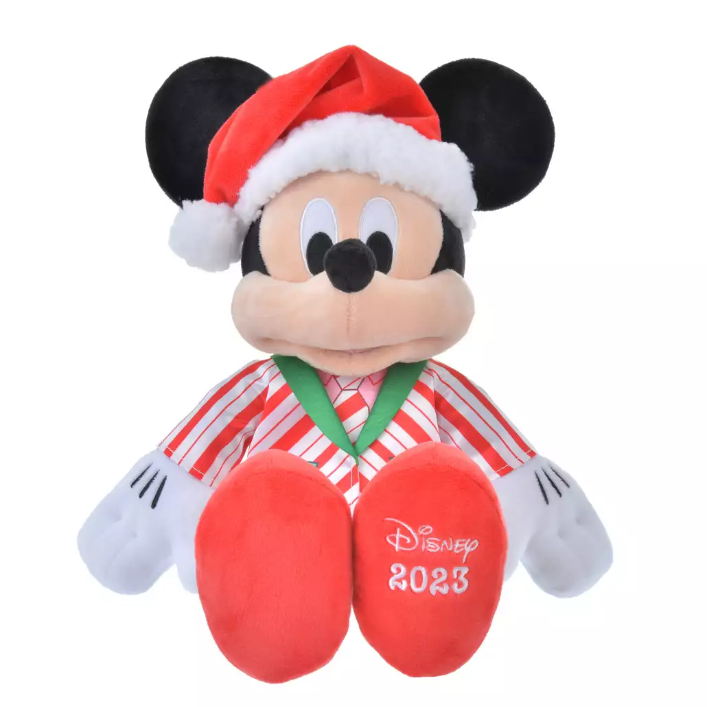 Disney Plush doll Mickey Mouse Christmas 2023 Japan NEW Disney