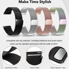 Milanese Magnetic Strap Bracelet For Samsung Galaxy Watch 3 41mm 45mm Watch Band