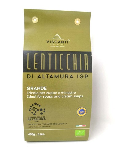 Altamura Organic PGI Lentils for Soups Salads Vegetable Protein - Picture 2 of 4