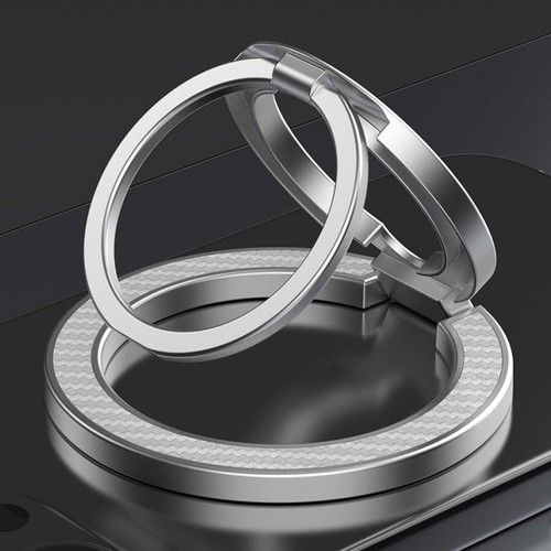 For Double Ring Magnetic Phone Grip for Back of Phone Mag Safe Ring Holder Stand - Picture 16 of 19