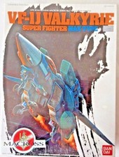Macross VF-1J Super Fighter Valkyrie Max Type 1/72 Bandai 1989 Vintage 