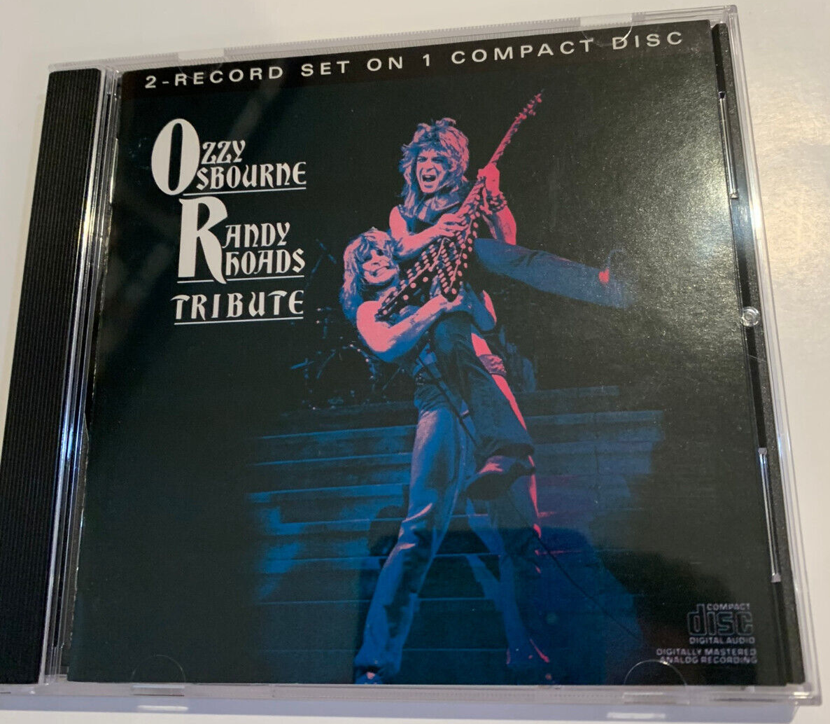 OZZY OSBOURNE RANDY RHOADS TRIBUTE CBS/ SONY 42DP-733 JAPAN CD