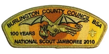 Burlington County NJ 100 Years National Scout Jamboree 2010 JSP YLMY Bdr (SA873)