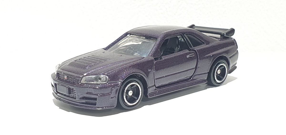 1/62 Tomy Tomica NISSAN SKYLINE GT-R R34 NISMO Z-TUNE PURPLE 1/62 Tomy Tomica NISSAN SKYLINE GT-R R34 NISMO Z-TUNE PURPLE