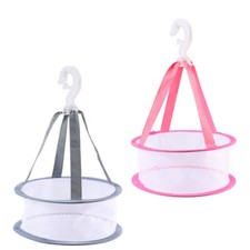 2 Pcs Beauty Egg Drying Net Bag Girl Makeup Brush Basket Storage 4.47 per sponge
