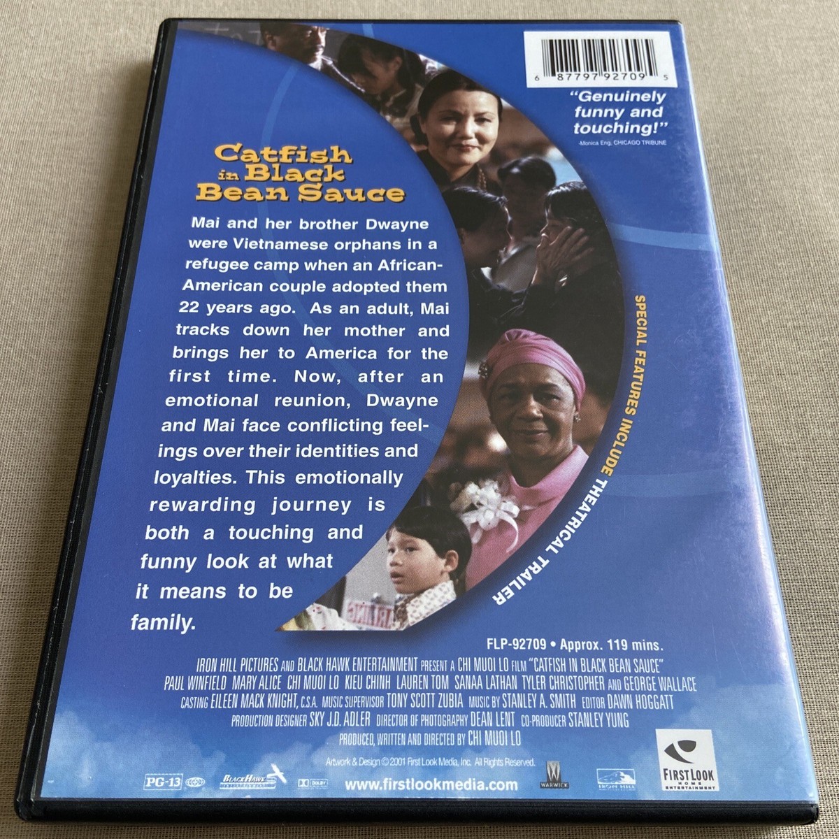 Catfish in Black Bean Sauce (DVD, 2001) Family Comedy Paul