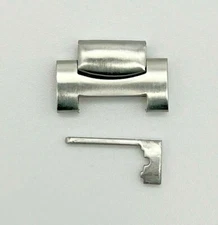 Men's TIMEX Expedition Silver Tone Stainless Steel Watch Band Link w/ Pin T46861