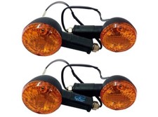 Front Rear Indicator Assembly Black Fit For Royal Enfield Classic 350cc 500cc