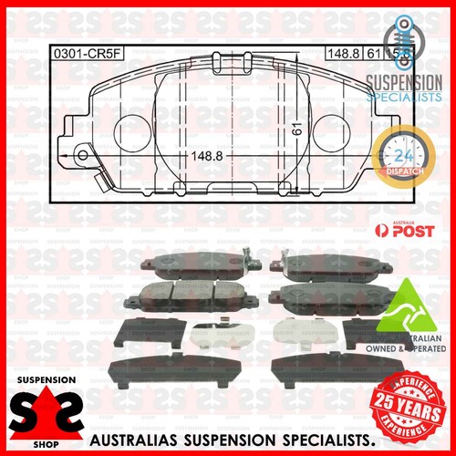 EBC Ultimax2 Front Brake Pads | 84-85 Honda Accord Sedan 1.8