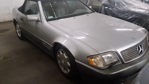 🥇94-97 MERCEDES R129 PARABRISAS CRISTAL MOLDURA EMBELLECEDOR CUBIERTA CROMO OEM - Imagen 2 de 19