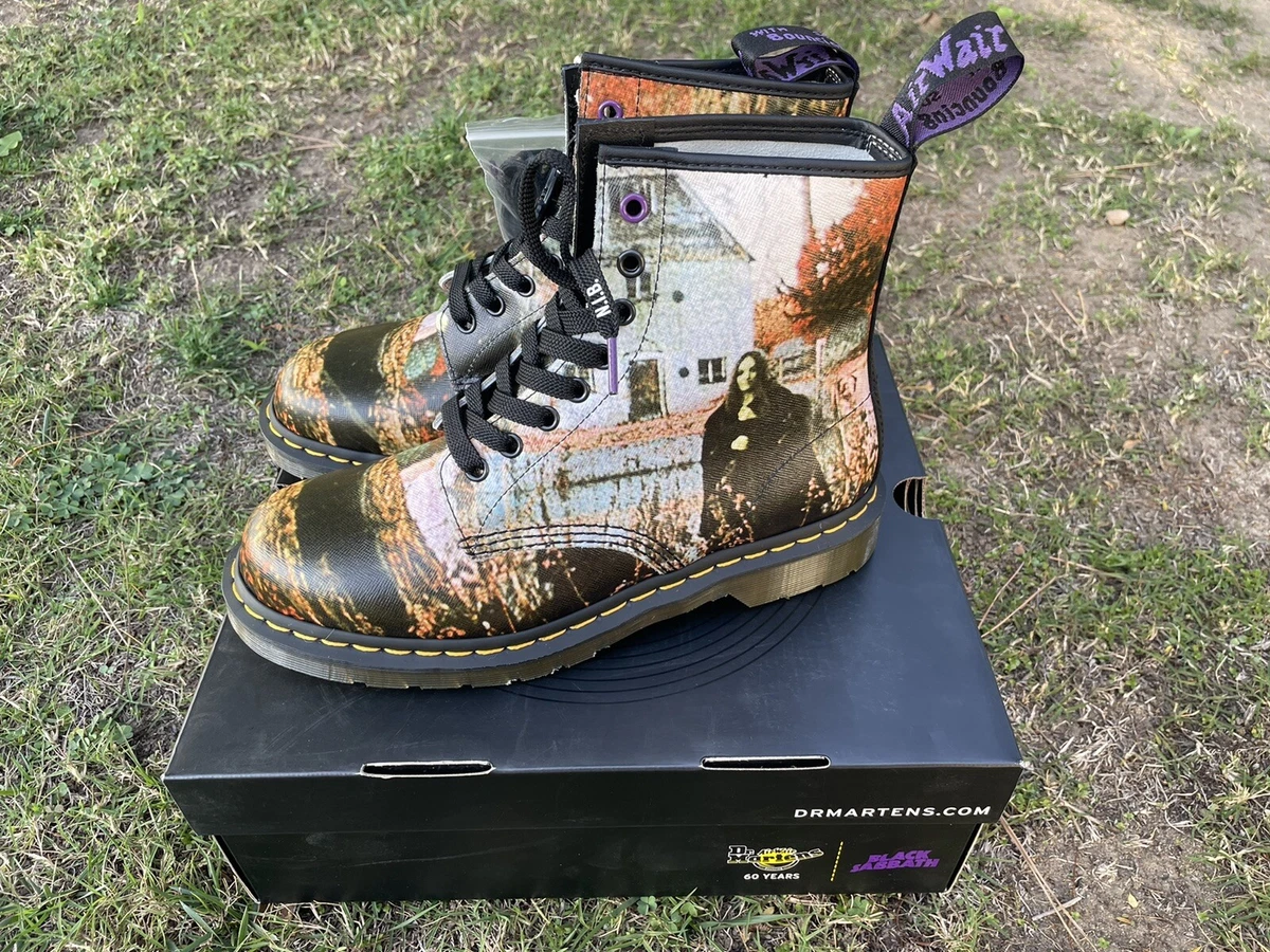 DR. MARTENS 1460 BLACK SABBATH "LIMITED EDITION" LEATHER