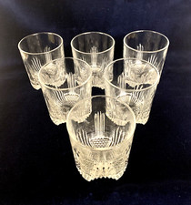 Six Italian Bormioli Rocco Selecta Low Ball Whiskey Tumbler Glasses - Set