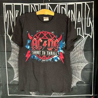 ACDC Shoot To Thrill Short Sleeve Black Shirt Unisex All Size AHN02077