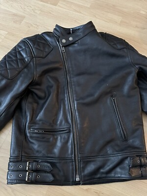 lederjacke herren gebraucht Gr L