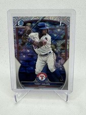 2023 Bowman Chrome #BCP-221 Yosy Galan Silver Mojo Refractor 1st