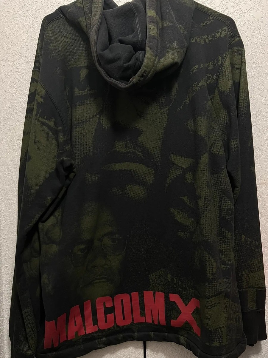 Supreme x Malcolm X Hooded Sweatshirt Hoodie SS15 Men's Size Large