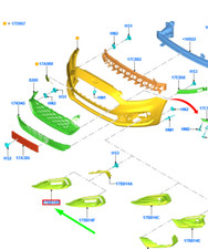 Calandre Ford MONDEO