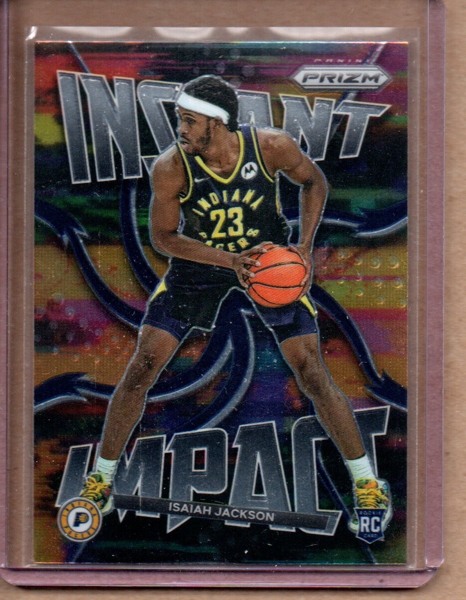 2021-22 PANINI PRIZM ISAIAH JACKSON INSTANT IMPACT