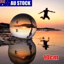 100mm Crystal Ball Photography Tool Clear Healing Lens Ball Sphere Decoration OZ