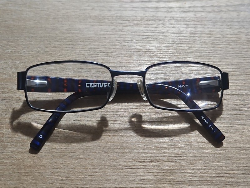 "Pre-owned" KIDS Converse Eyeglasses Whoosh 47□17□125 Navy