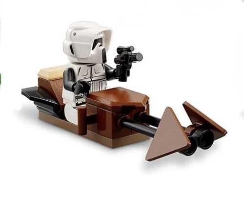 LEGO Star Wars 75332 AT-ST Biker Scout Trooper With Bike - NEW Opened !