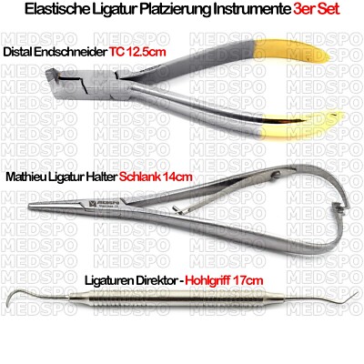 KFO Elastische Ligatur Platzierung Distal Schneider Direktor Mathieu Nadelhalter