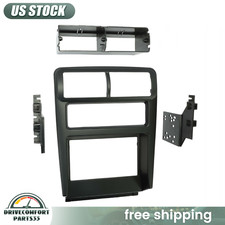 Car Stereo Radio Panel Double Din Dash Kit Bezel Cover For Ford Mustang 94-02