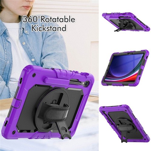 Heavy Duty Rugged Stand Case Screen Cover For Samsung Galaxy Tab S9 Plus Ultra - Picture 69 of 140