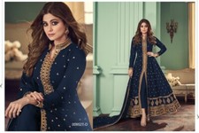 Indian/Pakistani Bollywood Party/Wedding Wear Long Anarkali Salwar suit Ready M