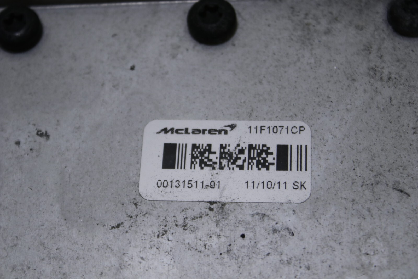 McLaren MP4-12C Left Turbo Charge Air Intercooler 11F1071CP 2012 2013 2014 OEM