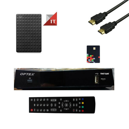 Terminal TNTSAT ORS 9990 Plus de Problème de Réception TV avec Disque 1To
