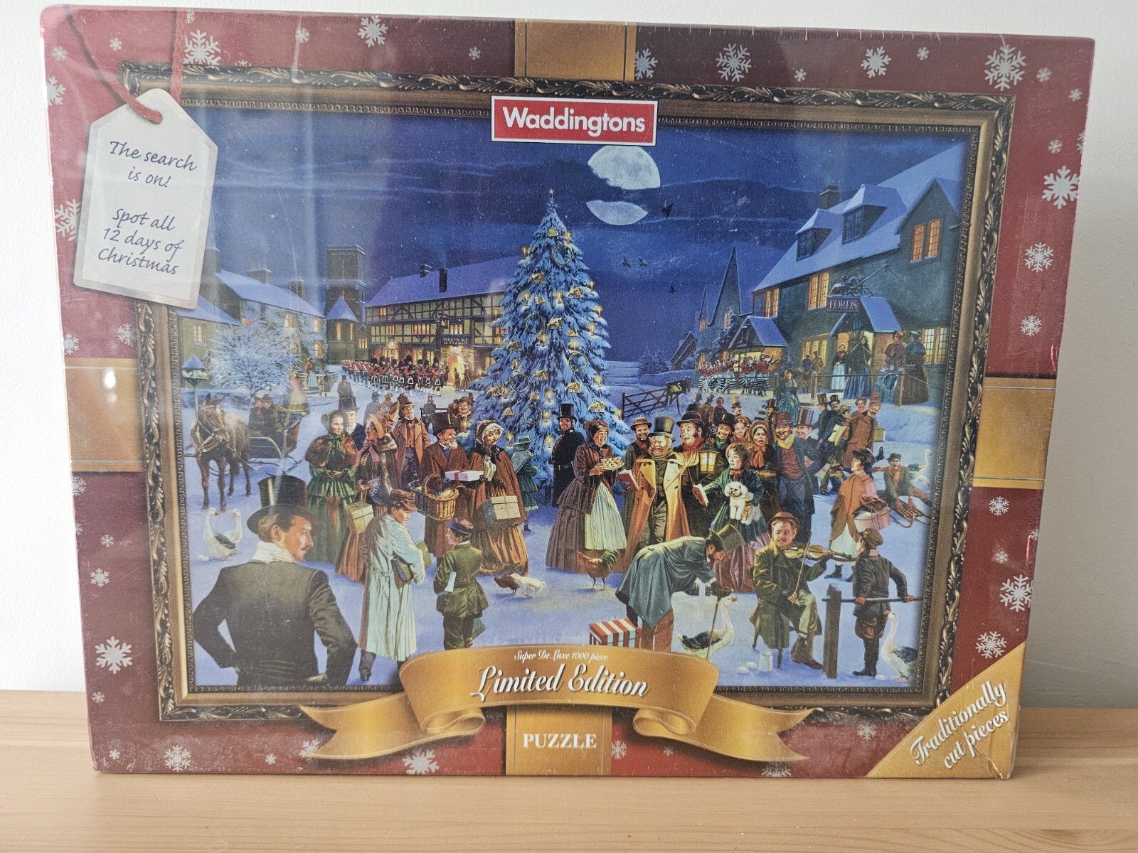 1000 Piece Waddingtons Jigsaw Puzzle 12 Days Of Christmas New Limited Edition